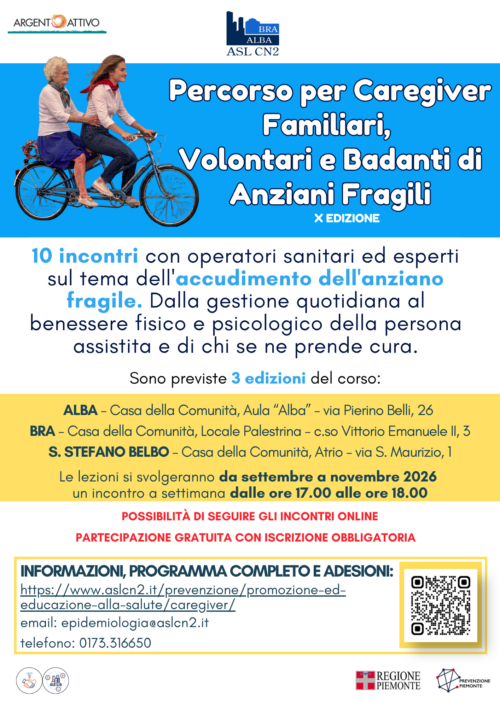 Percorso per Caregiver 2026