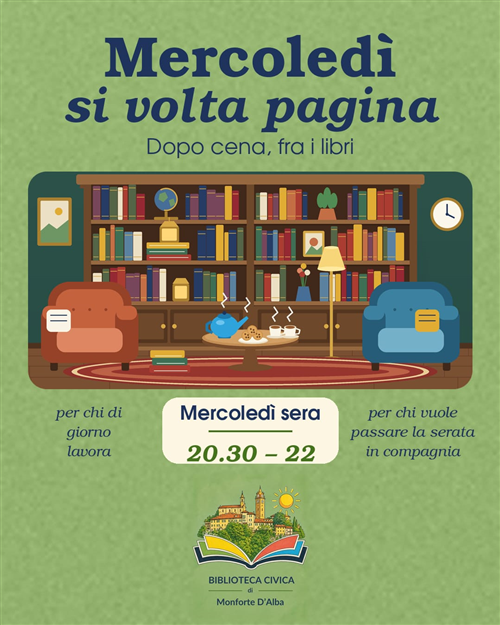 Mercoledì si volta pagina